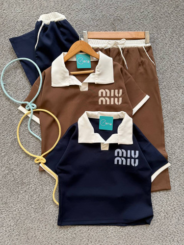 ست پلوشرت و شلوار مانلی کد۵۶۹۶،۵۶۹۵،طرح miumiu,شیک و باکیفیت